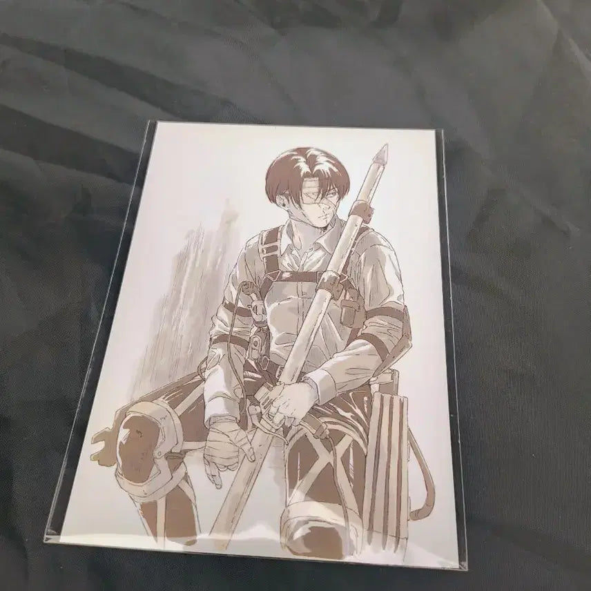[BUNJANG] Attack on Titan Levi CGV Postcard / [진격의 거인] 리바이 비주얼 카드 엽서 CGV 특전
