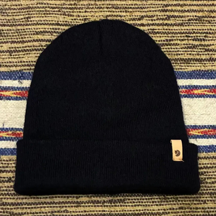 [BUNJANG] Fjällräven Classic Wool Knit Hat Beanie Navy / (F)피엘라벤 클래식 울 니트햇 비니 모자 네이비