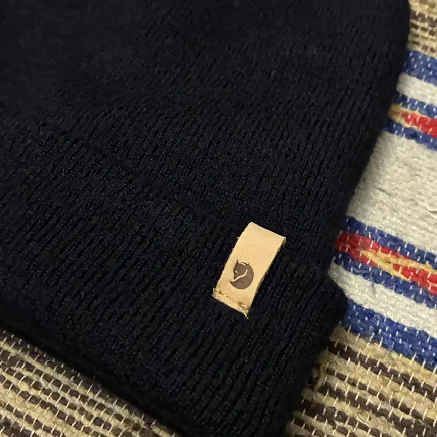 [BUNJANG] Fjällräven Classic Wool Knit Hat Beanie Navy / (F)피엘라벤 클래식 울 니트햇 비니 모자 네이비