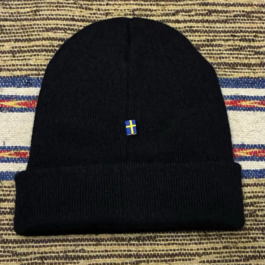 [BUNJANG] Fjällräven Classic Wool Knit Hat Beanie Navy / (F)피엘라벤 클래식 울 니트햇 비니 모자 네이비