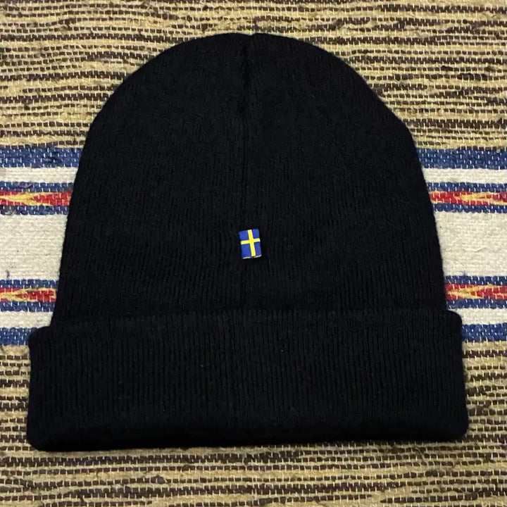 [BUNJANG] Fjällräven Classic Wool Knit Hat Beanie Navy / (F)피엘라벤 클래식 울 니트햇 비니 모자 네이비