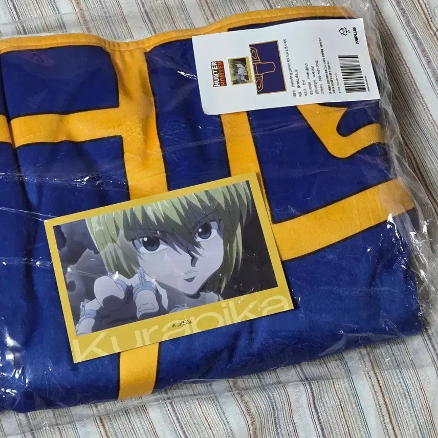 [BUNJANG] Hunter x Hunter Kurapika Bundle Set / (일괄)헌터헌터 크라피카 망토 담요 엽서 세트,포스터 엽서 특전