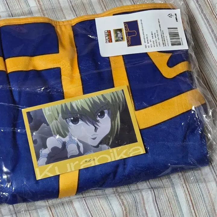 [BUNJANG] Hunter x Hunter Kurapika Bundle Set / (일괄)헌터헌터 크라피카 망토 담요 엽서 세트,포스터 엽서 특전