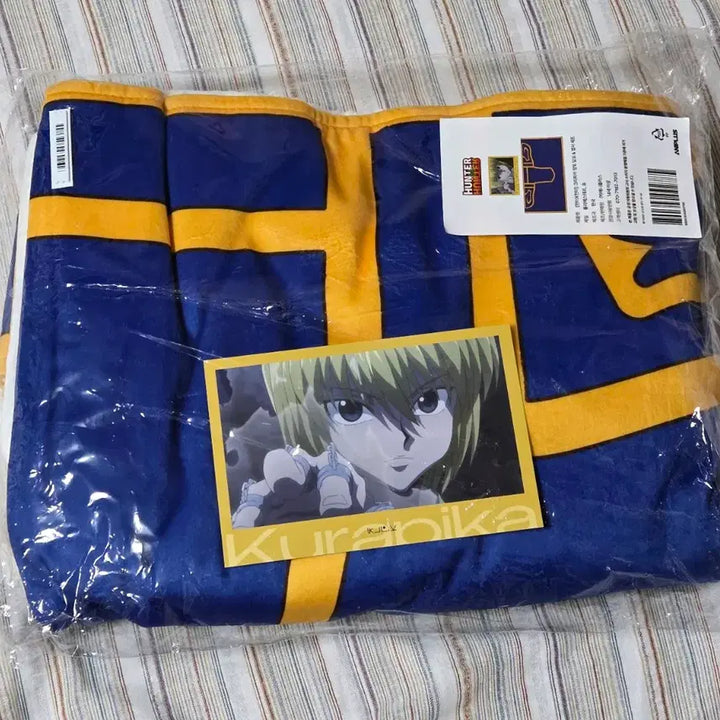 [BUNJANG] Hunter x Hunter Kurapika Bundle Set / (일괄)헌터헌터 크라피카 망토 담요 엽서 세트,포스터 엽서 특전