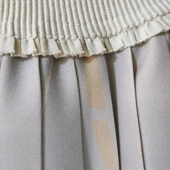 [BUNJANG] Pattern Pleated Skirt / 패턴 플리츠 스커트 55사이즈