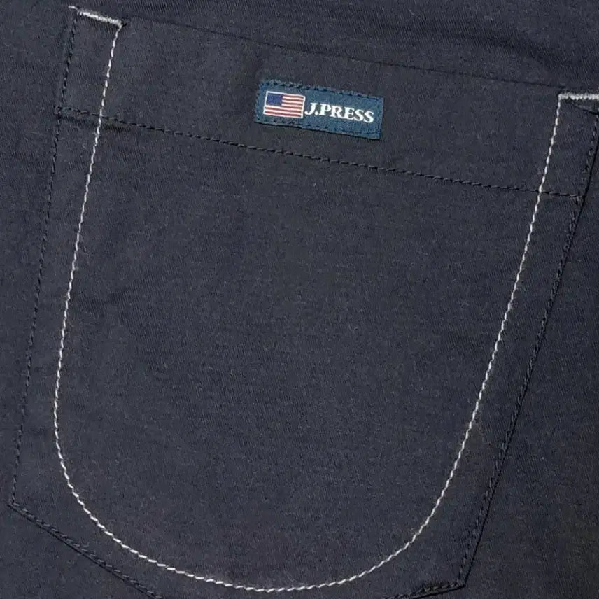 [BUNJANG] J.PRESS Cotton Pants Dark Navy / [170A] J.PRESS 제이프레스 스판 코튼 팬츠 다크네이비