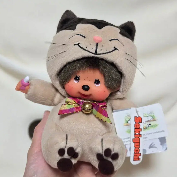 [BUNJANG] Monchhichi Jacob Neko Cat / 몬치치 제이콥 네코 고양이
