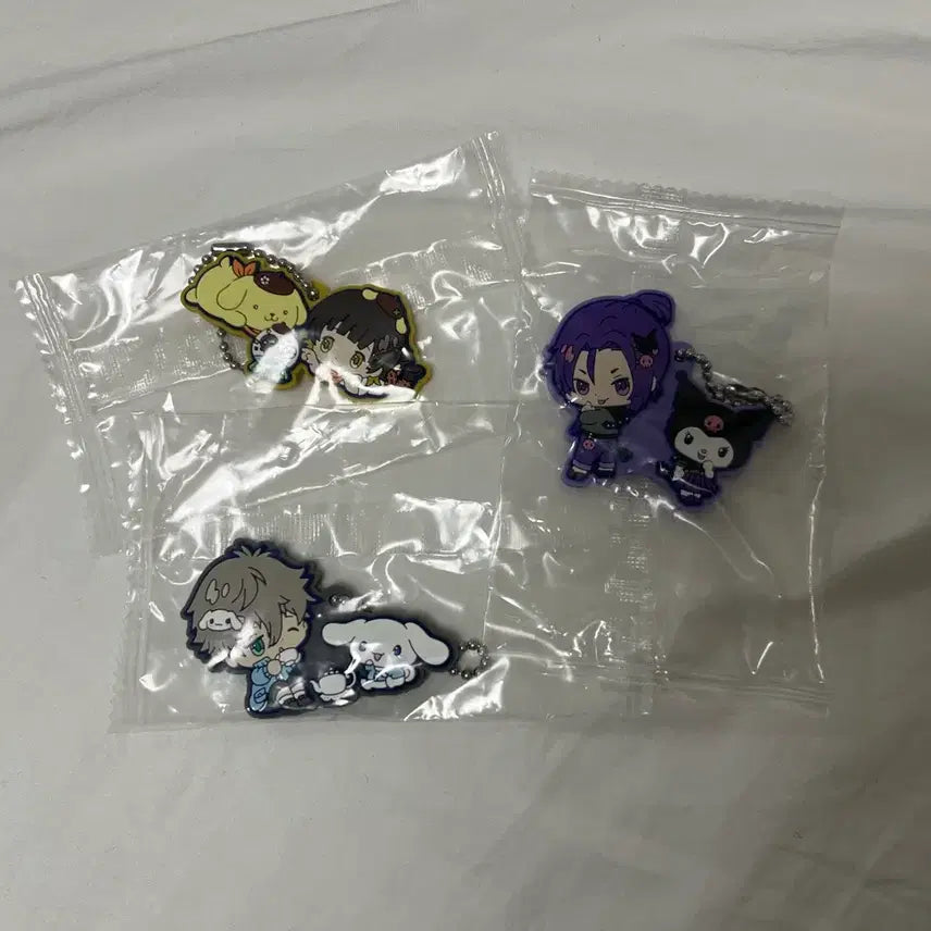 [BUNJANG] Blue Lock Sanrio Nagi, Reo, Bachira Keychains / 블루록 산리오 나기, 레오, 바치라키링