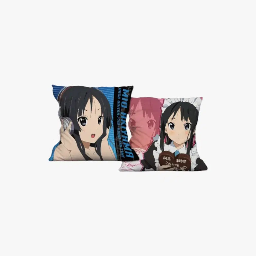 [BUNJANG] K-ON! Mio Square Cushion Cover / 케이온 미오 양면 사각 쿠션 커버