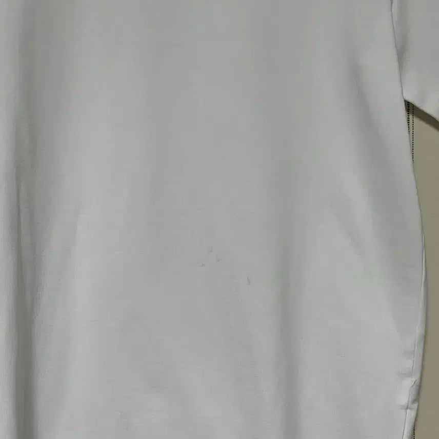 [BUNJANG] Guess Triangle Logo White T-shirt / 게스 삼각 로고 흰색 반팔티
