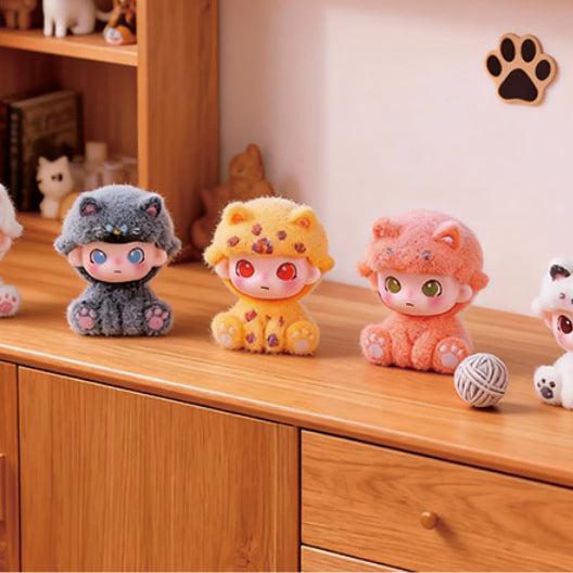 [BUNJANG] Hachipupu 6-Type Miniature Set / 하치푸푸 6종 미니어처 세트