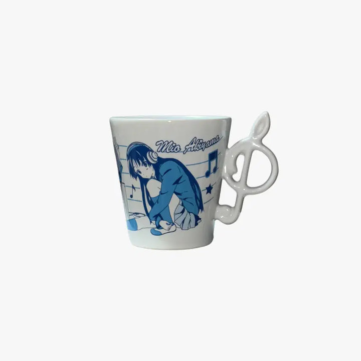 [SOLD OUT] 케이온 미오 음표 머그컵