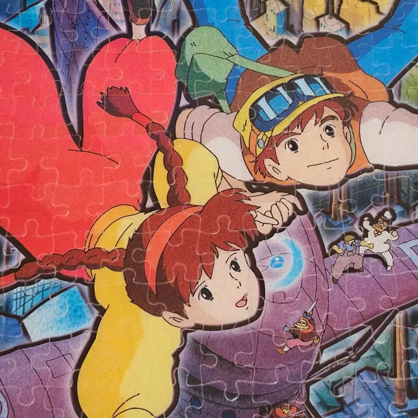[BUNJANG] Ghibli Castle in the Sky Crystal Jigsaw Puzzle 300 Pieces / 지브리 천공의 성 라퓨타 아트 크리스탈 직소 퍼즐 300피스