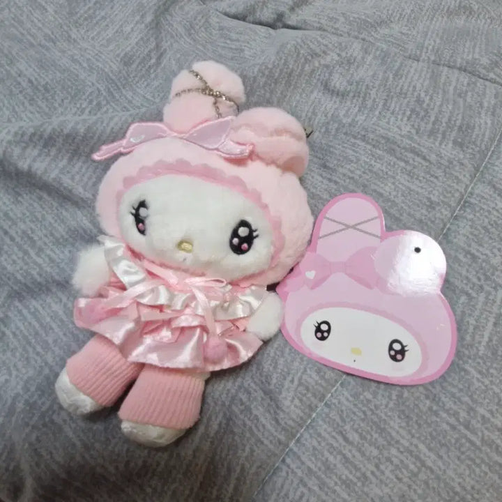 [BUNJANG] My Melody Idol Twin Merokuro Plush Doll / 마이멜로디 아이돌 트윈 메로쿠로 인형