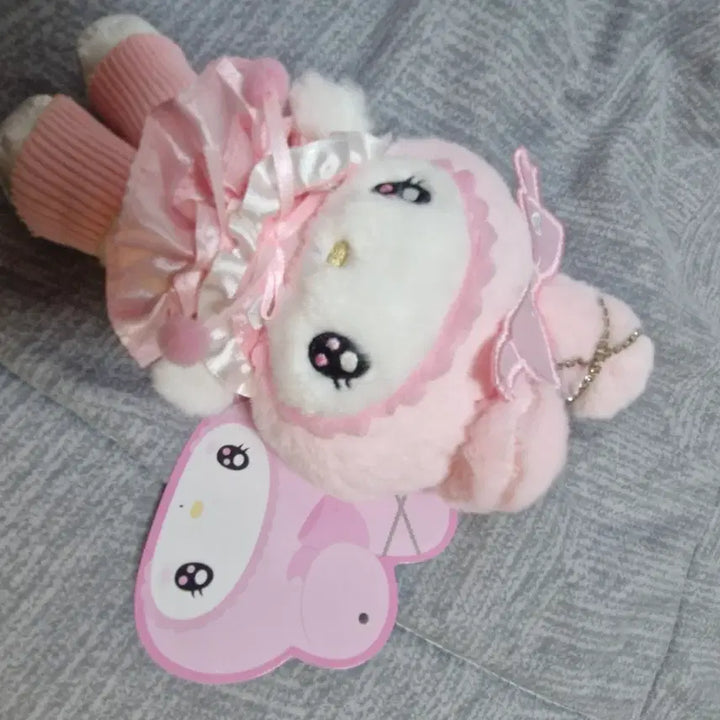 [BUNJANG] My Melody Idol Twin Merokuro Plush Doll / 마이멜로디 아이돌 트윈 메로쿠로 인형