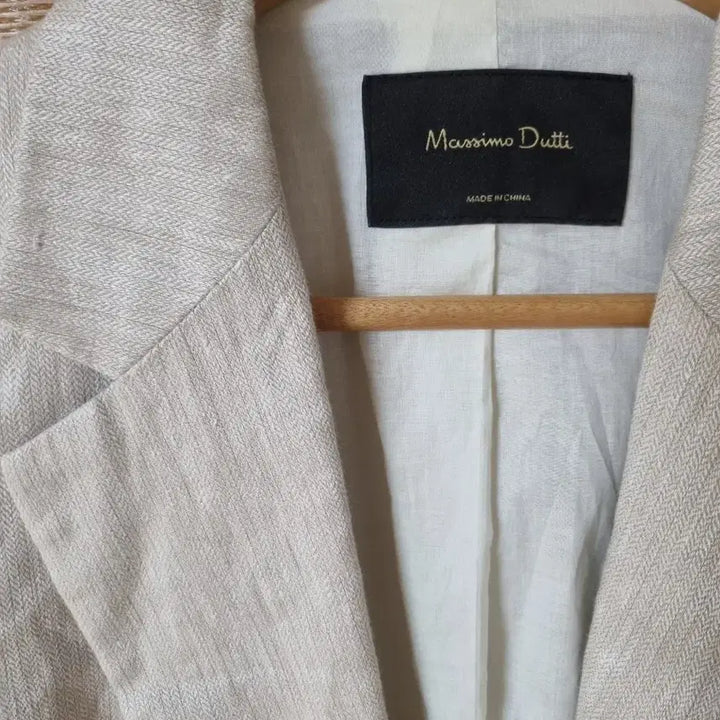[SOLD OUT] 마시모두띠 린넨 베이지 자켓