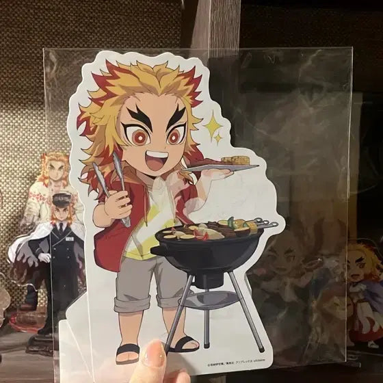 [BUNJANG] Demon Slayer Rengoku Pop Stand Bundle Set / 귀멸의 칼날 렌고쿠 pop스탠드 3종 일괄