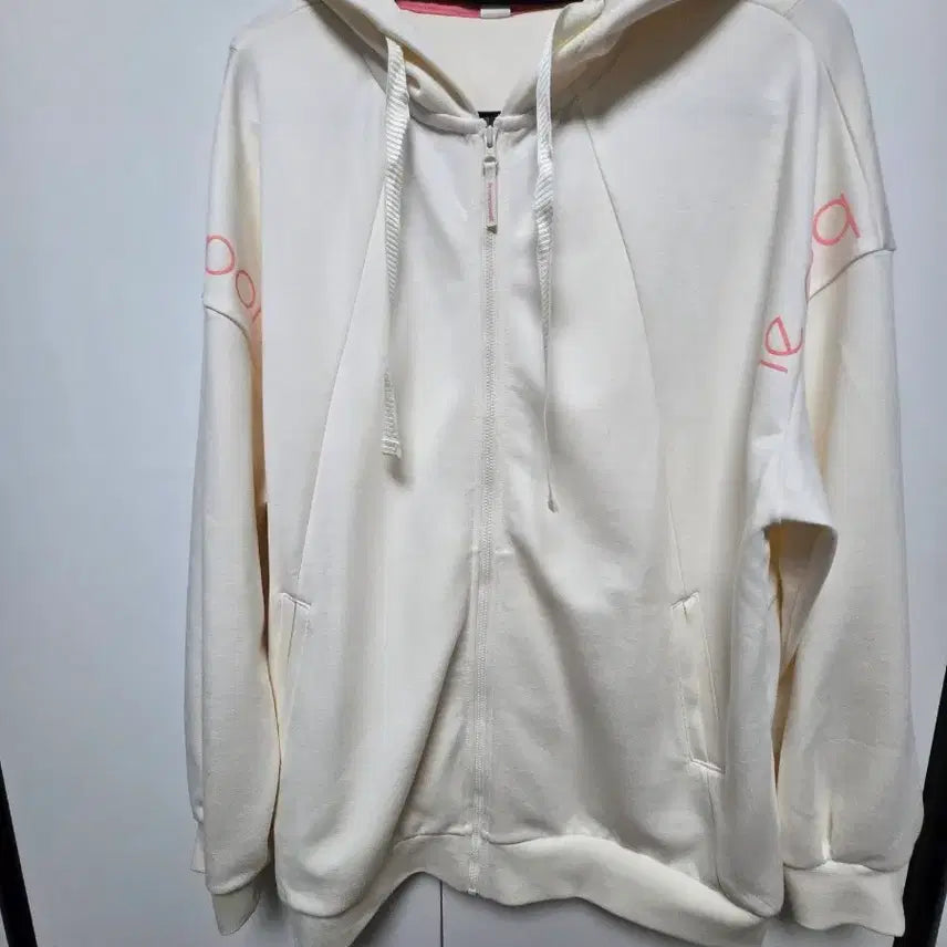 [BUNJANG] Le Coq Sportif Ivory Hooded Zip-up - Size 90 / 르꼬끄 스포르티브 아이보리 후드집업 90 새상품급