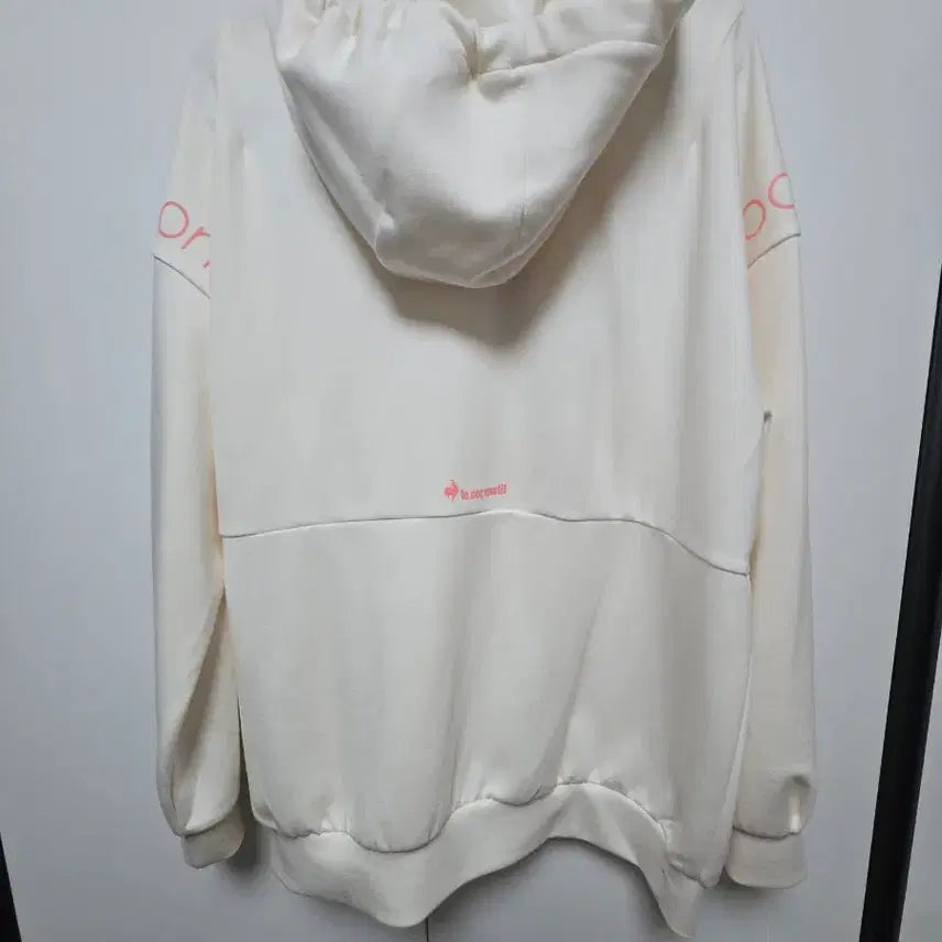 [BUNJANG] Le Coq Sportif Ivory Hooded Zip-up - Size 90 / 르꼬끄 스포르티브 아이보리 후드집업 90 새상품급