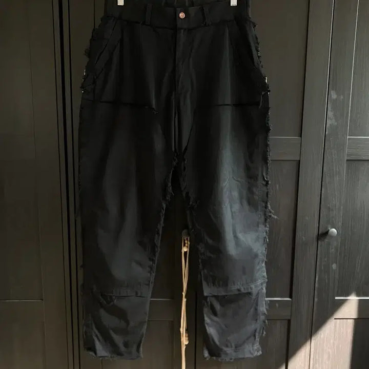 [BUNJANG] N.HOLLYWOOD Raw Edge Nylon Pants / N.HOLLYWOOD raw edge nylon pants