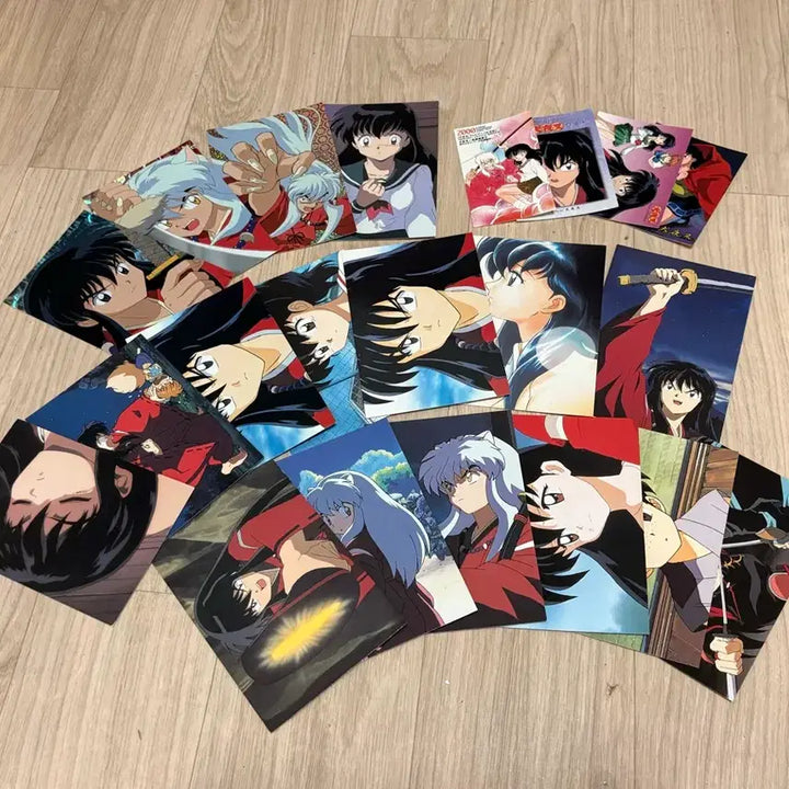 [BUNJANG] Inuyasha Bromide &amp; Postcard Set / 이누야샤 브로마이드 포토 엽서 세트 양도