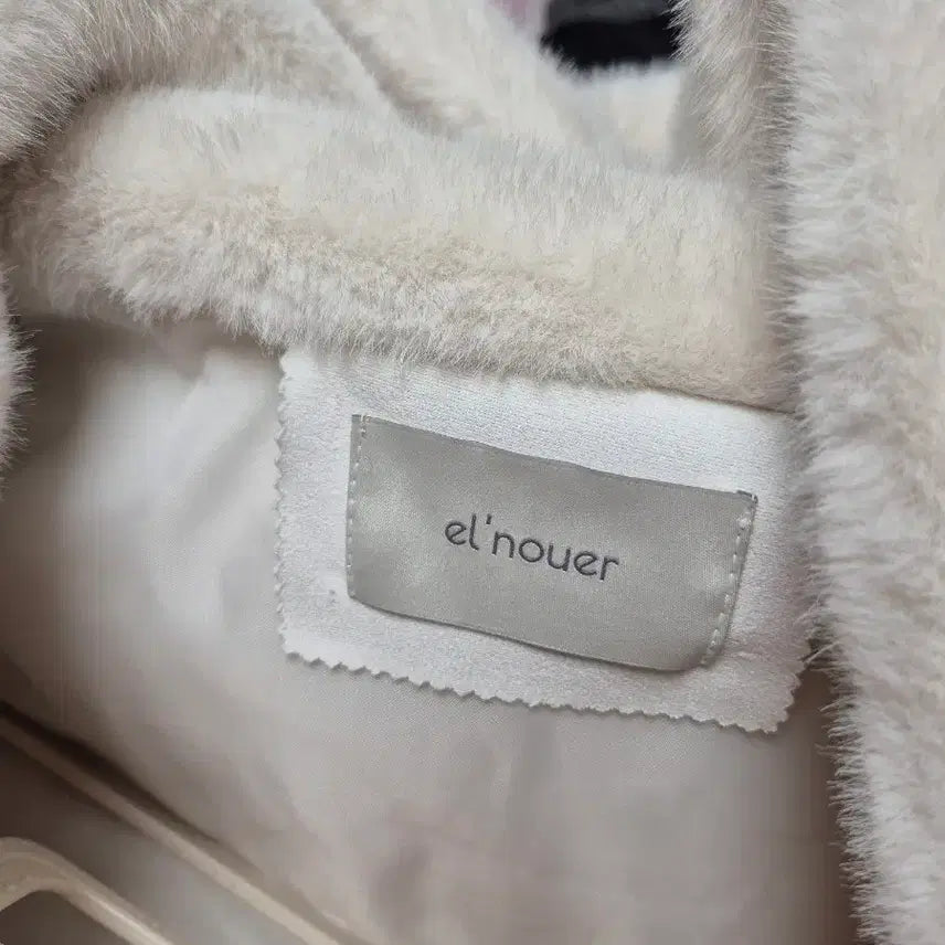 [BUNJANG] elnouer Faux Fur Hooded Jumper / elnouer 엘루에 인조퍼 후드점퍼