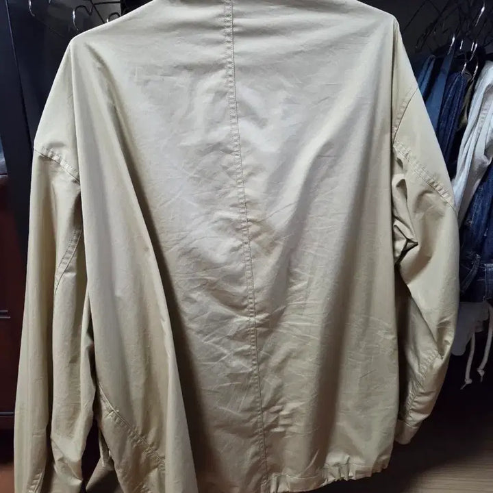 [BUNJANG] Uniqlo U Lemaire Oversized Utility Jacket (Beige) - M / 유니클로U 르메르 오버사이즈 유틸리티 자켓 m 남여공용