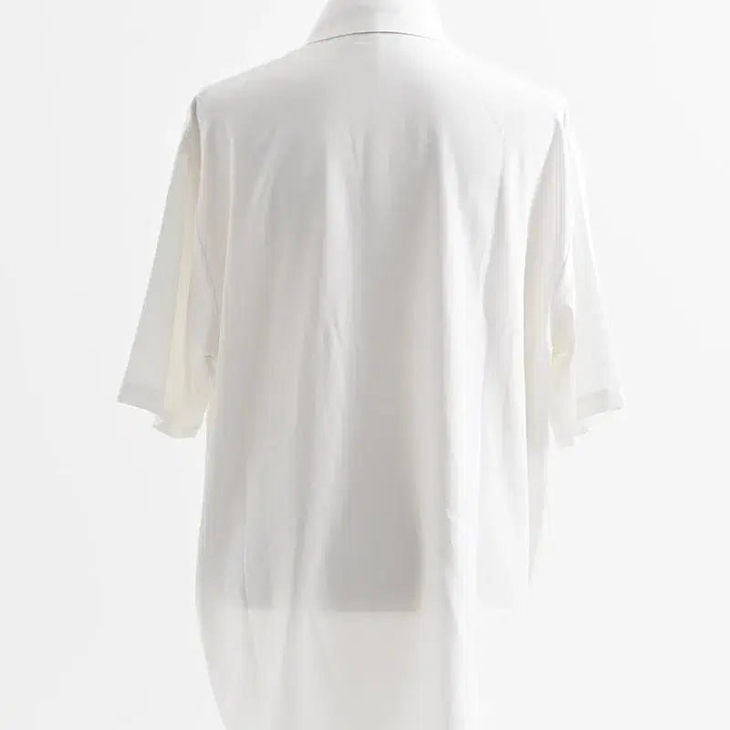 [BUNJANG] TRAVAS TOKYO Layered Tie Short Sleeve Shirt / TRAVAS TOKYO 트라바스 도쿄 넥타이 레이어드 반팔 셔츠