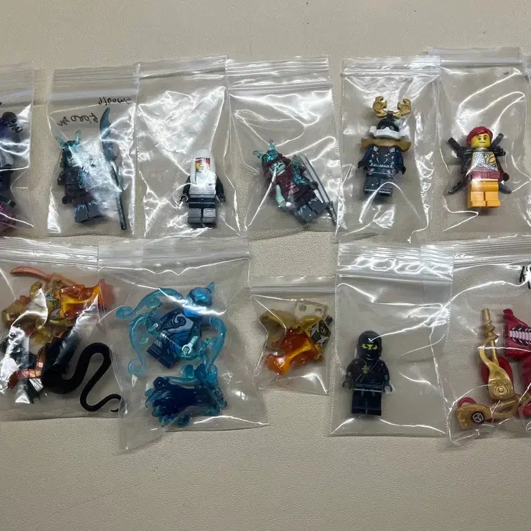 [BUNJANG] Lego Ninjago Minifigure Bundle Set / 레고 닌자고 미니피규어 미개봉 일괄