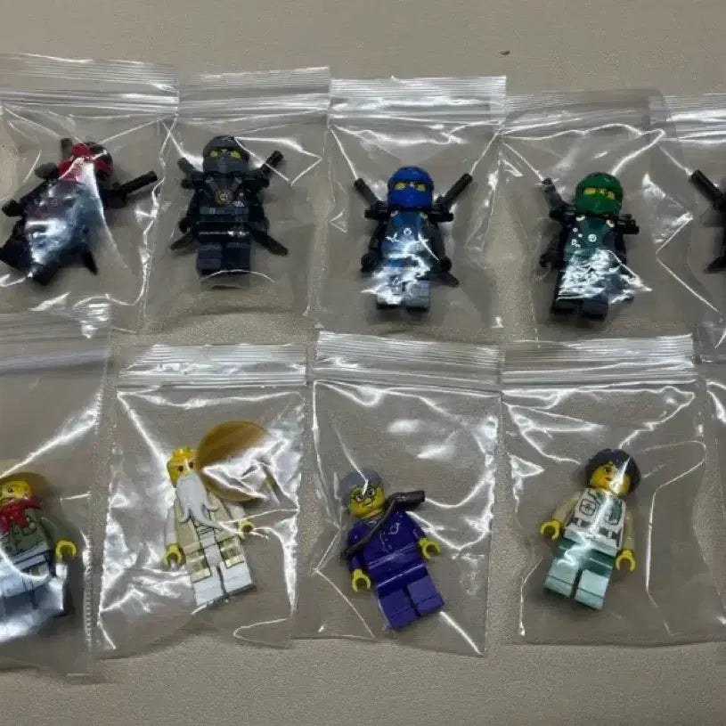 [BUNJANG] Lego Ninjago Minifigure Bundle Set / 레고 닌자고 미니피규어 미개봉 일괄
