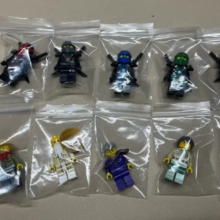 [BUNJANG] Lego Ninjago Minifigure Bundle Set / 레고 닌자고 미니피규어 미개봉 일괄