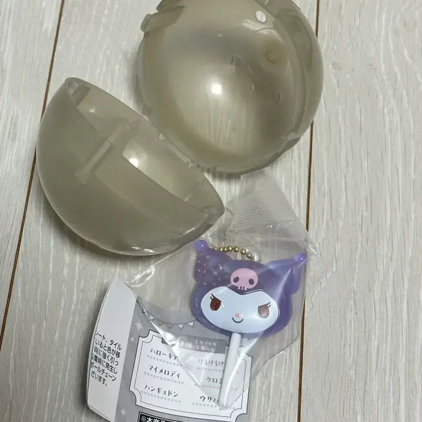 [BUNJANG] Bandai Sanrio Characters Colorful Candy Charm Kuromi / 반다이 가챠 산리오 캐릭터즈 컬러풀 캔디 참 쿠로미