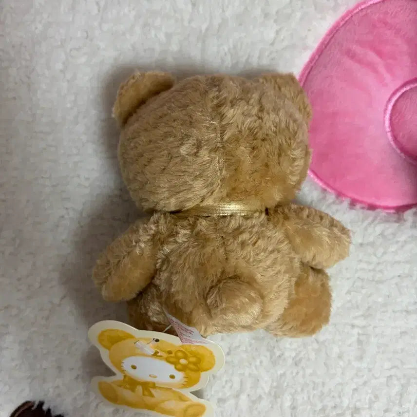 [BUNJANG] Vintage Sanrio Hello Kitty Teddy Bear Plush Doll / 고전 빈티지 곰 곰돌이 테디베어 키티 고전키티 헬로키티 인형