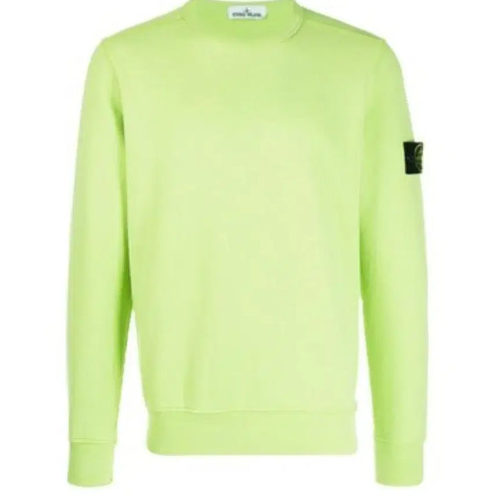 [BUNJANG] Stone Island Fluorescent Sweatshirt / 스톤아일랜드 맨투맨