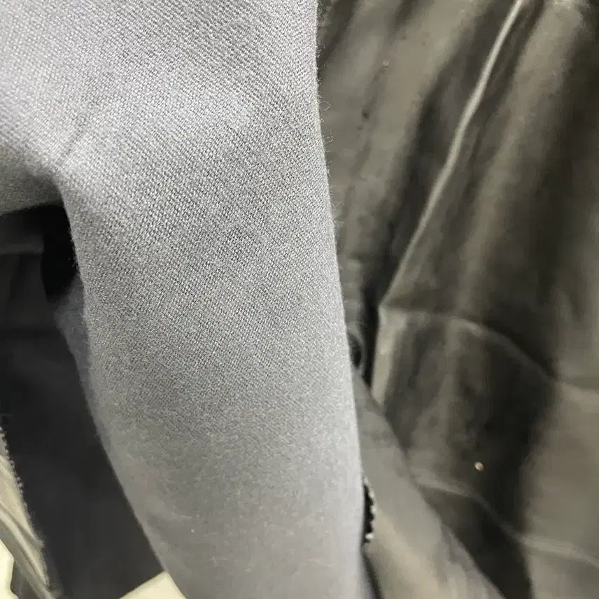 [BUNJANG] Black Leather Midi Skirt / 레더블랙스커트