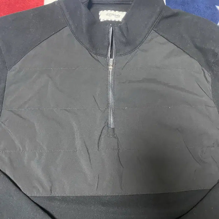[BUNJANG] Ed Hardy Skull Half-Zip Sweatshirt L / 에드하디 스컬 반집업