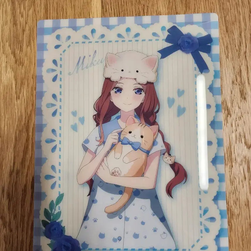 [BUNJANG] The Quintessential Quintuplets Miku Clear Poster / 5등분의 신부 미쿠 클리어포스터