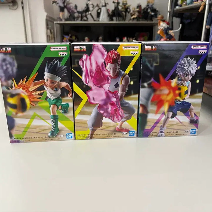 [BUNJANG] Hunter x Hunter Banpresto Figure 3-Piece Set (Sealed) / 미개봉) 헌터x헌터 반프레스토 피규어 3종 세트 미개봉