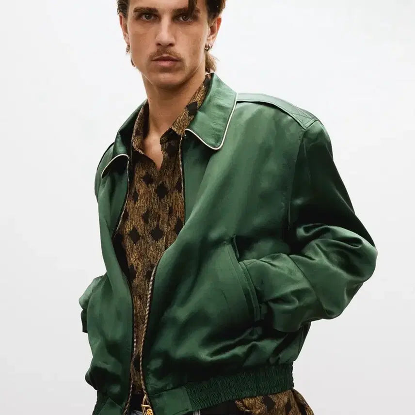 [BUNJANG] RECTO 25SS Fluid Ben Jumper Jacket Vintage Green / 렉토 RECTO 희귀템 25SS 플루이드 벤 점퍼 정가 568,000원