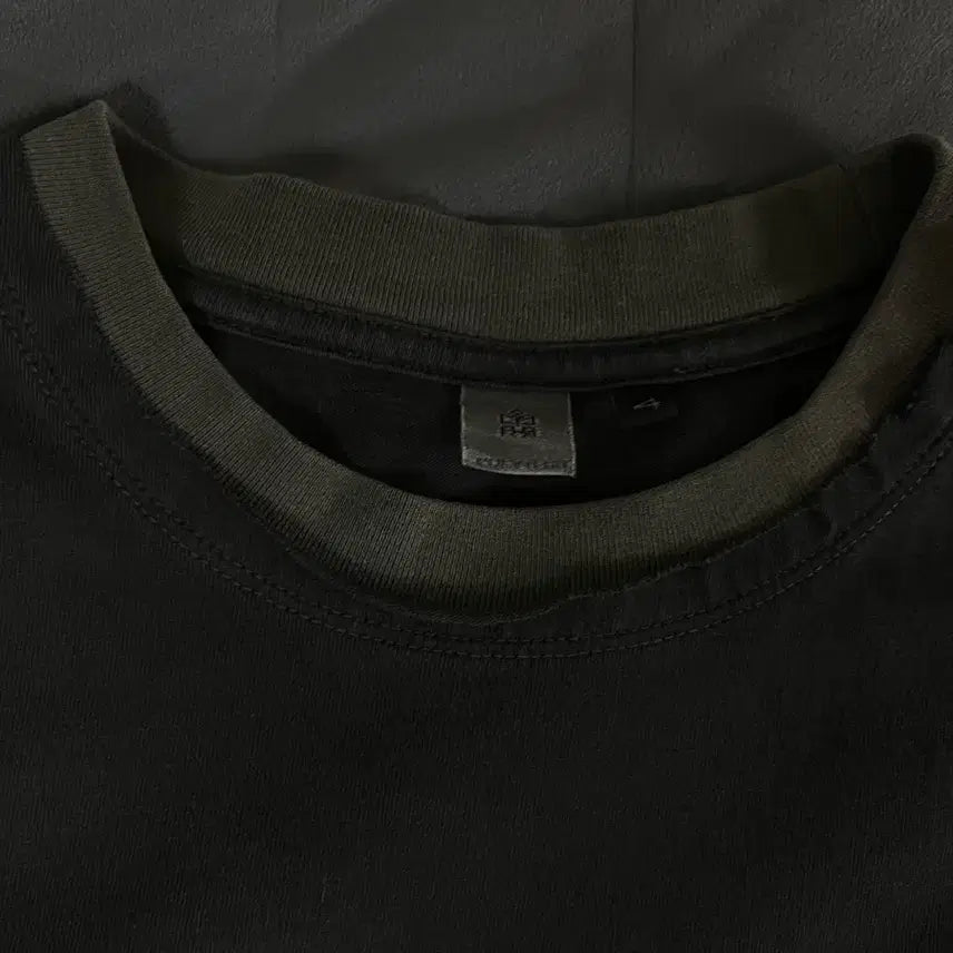 [BUNJANG] Politeur Layered Long Sleeve Deep Charcoal Sage / [4] 폴리테루 레이어드 롱슬리브 딥 차콜 세이지