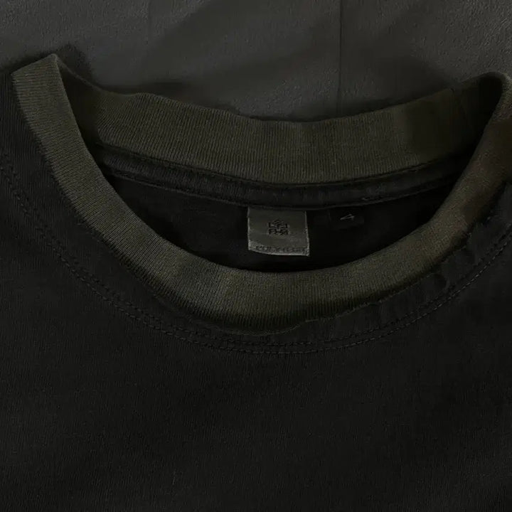 [BUNJANG] Politeur Layered Long Sleeve Deep Charcoal Sage / [4] 폴리테루 레이어드 롱슬리브 딥 차콜 세이지
