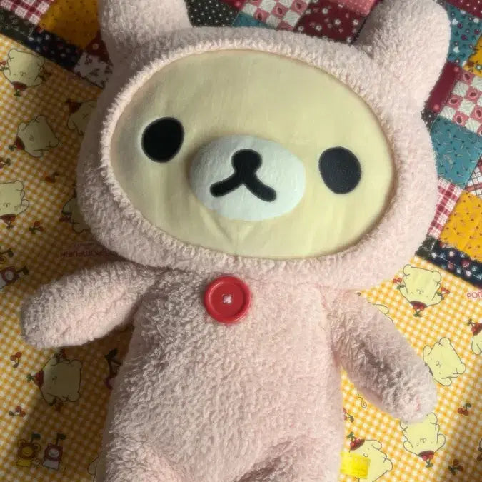 [BUNJANG] Rilakkuma Usagi Doll Pink / 코리락 우사기 인형 핑크