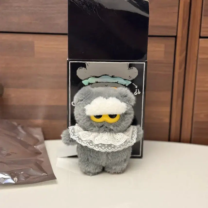 [BUNJANG] Jo &amp; Friends Jo-ah Frill Plush Keyring / 스티커.풍선포함) 조앤프렌즈 조아 랜덤 플러시 프릴 키링