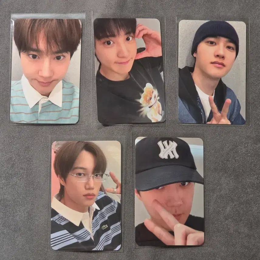 [BUNJANG] EXO Withmu Video Call Fansign Photocard Bundle Set / 엑소 위드뮤 영통팬싸 포카 세트
