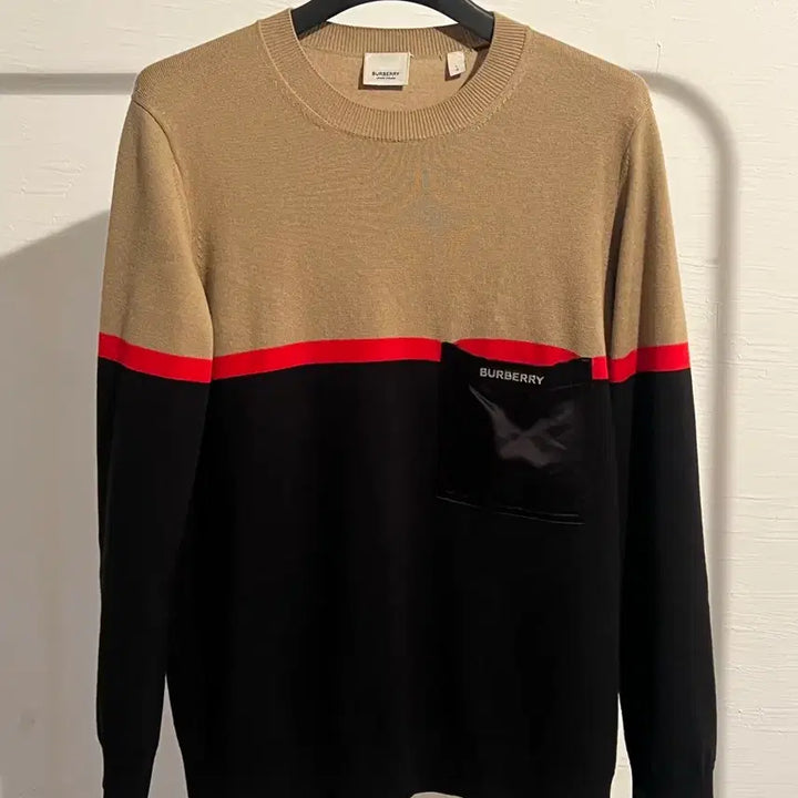 [BUNJANG] Burberry Cashmere Knit Sweater / L~XL 신형 버버리 올캐시미어 니트