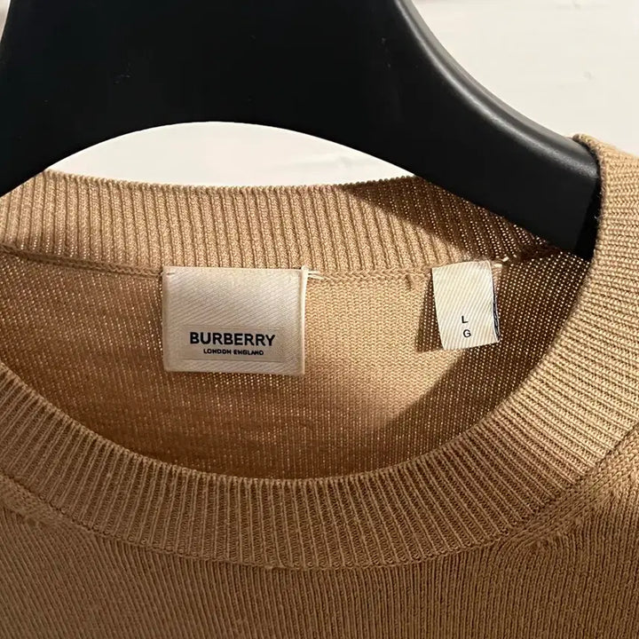 [BUNJANG] Burberry Cashmere Knit Sweater / L~XL 신형 버버리 올캐시미어 니트