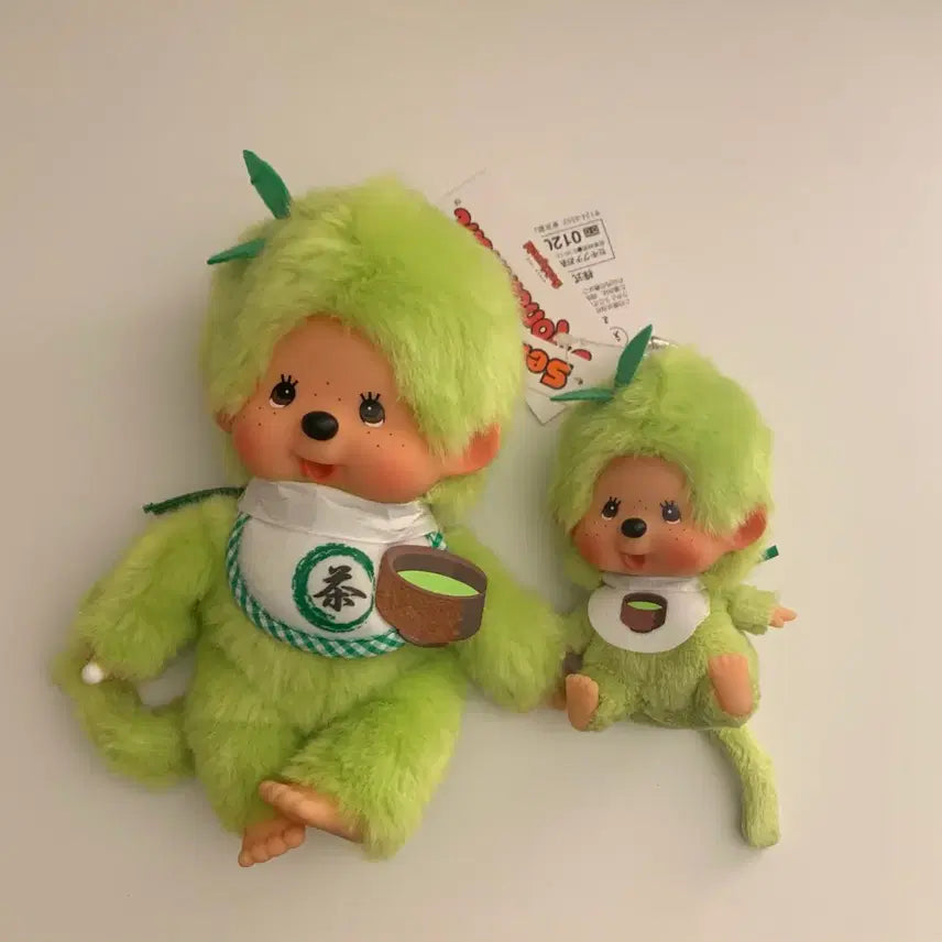[BUNJANG] Monchhichi Matcha Doll / Keyring / 말차 몬치치 / 말차 몬치치 키링 / 몬치치 키링