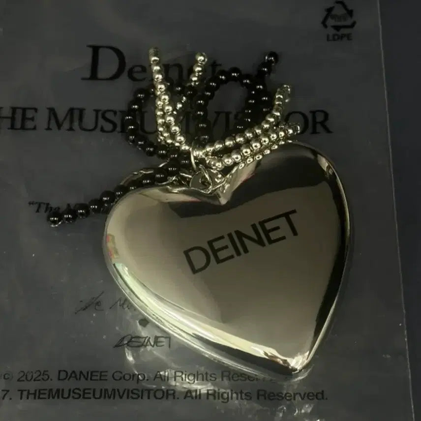 [BUNJANG] Deinet Heart Mirror Keyring / 다이닛 하트키링