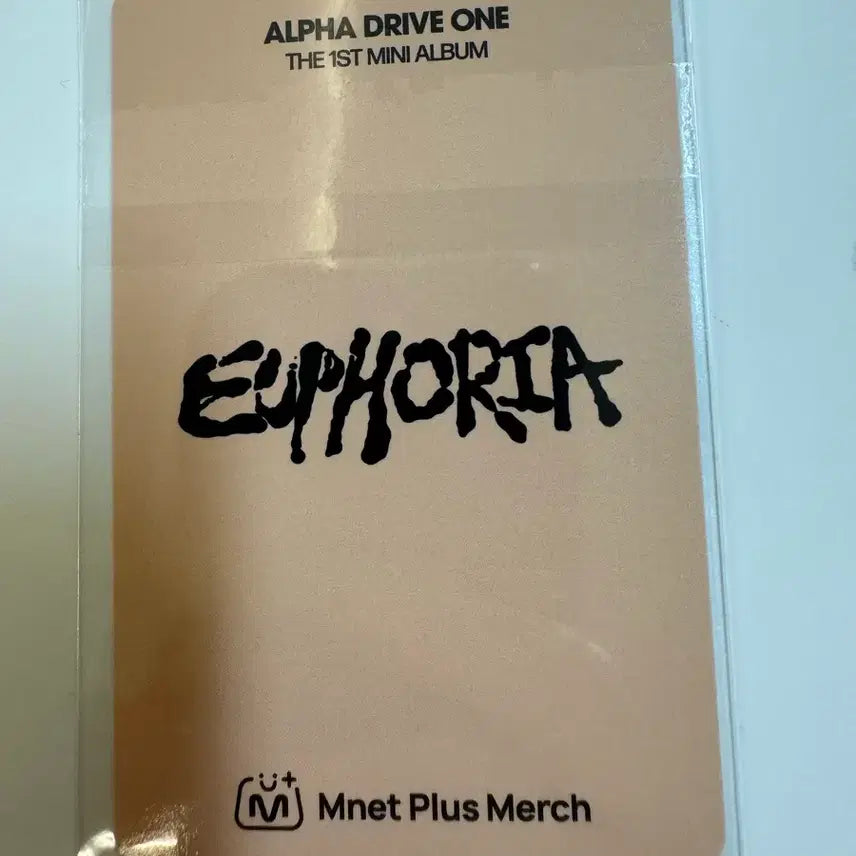 [BUNJANG] Alpha Drive One Junseo Euphoria Jewel Mnet Plus Much POB Photocard / 알파드라이브원 ad1 유포리아 주얼 엠넷 플러스머치 특전 준서
