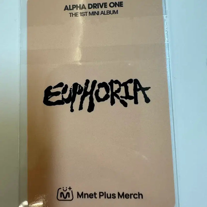 [BUNJANG] Alpha Drive One Junseo Euphoria Jewel Mnet Plus Much POB Photocard / 알파드라이브원 ad1 유포리아 주얼 엠넷 플러스머치 특전 준서